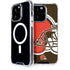 NFL Cleveland Browns Large Logo iPhone 15 Pro MagSafe Case